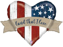 Land That I Love Balloon Shape