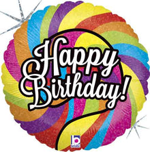 Lollipop BIrthday Foil Balloons