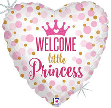 Glitter Baby Princess Foil Balloons