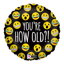 Emoji How Old? Foil Balloons