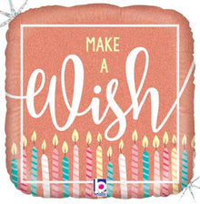 Make A Wish Rose Gold Foil Balloons