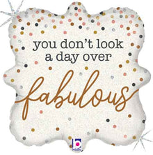 Birthday Fabulous Confetti Foil Balloons