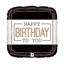 Birthday Classic Foil Balloon