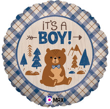 Woodland Baby Bear Foil Balloons