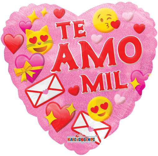 Te Amo Ombre Foil Balloons