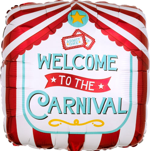 Carnival Foil Balloons
