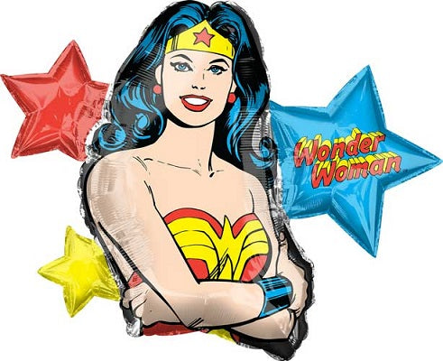 Wonder Woman Balloon Shape