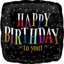 Fun Birthday Type Foil Balloons