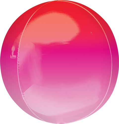 Orbz Ombre Red/Pink