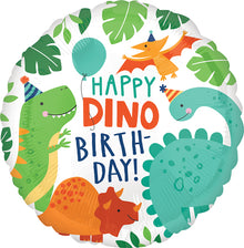 Dinomite Party Foil Balloons