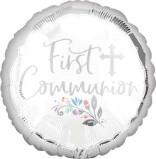 First Communion Foil Balloons