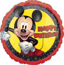 Birthday Mickey Forever Foil Balloons
