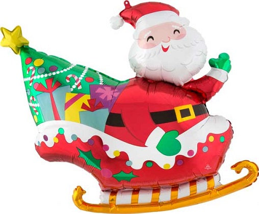 Santa's Sleigh Shape