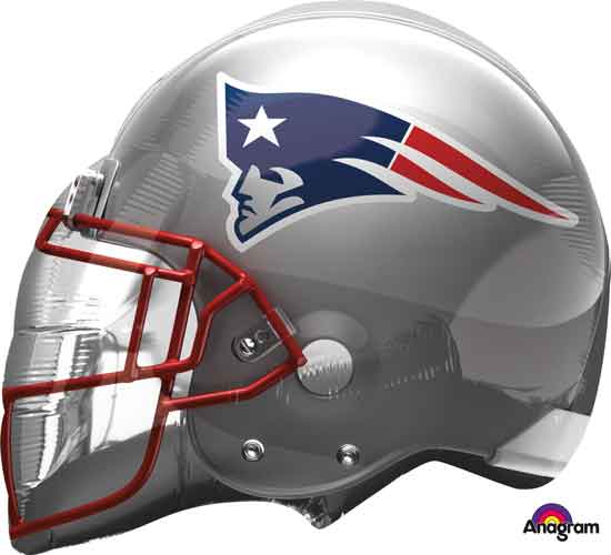 New England Patriots Helmet Shape
