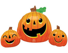 Smiley Pumpkin Trio Shape