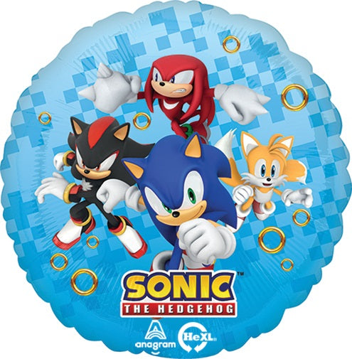 Sonic The Hedgehog Foil Balloons
