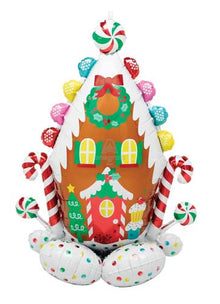 AirLoonz Gingerbread House Shape