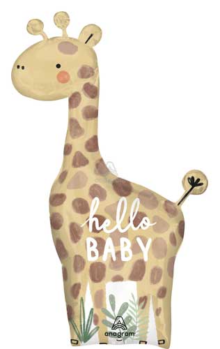 Soft Jungle Baby Giraffe Shape