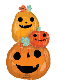 Classic Halloween Garland Pumpkin Shape