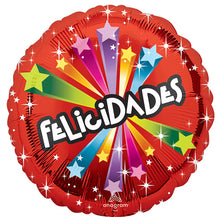 Felicidades Estrellas Foil Balloons