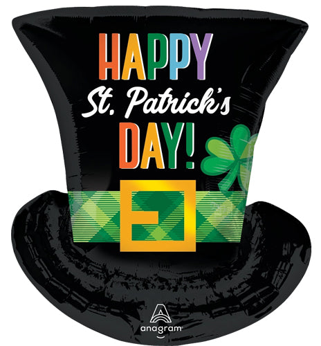 St. Pat's Day Top Hat Shape