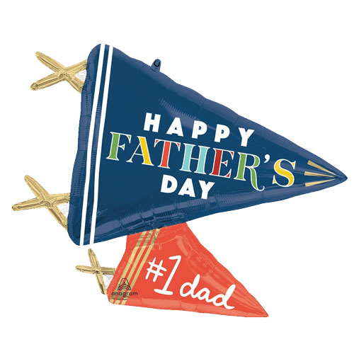 Varsity Dad Pennants Shape