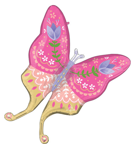 Spring Cheer Butterfly Shape