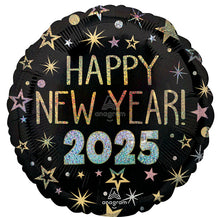 2025 New Year Celebrations Foil Balloons