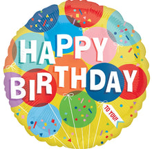 Sunny Balloons Birthday Foil Balloons