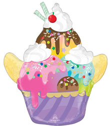 Scoop Ice Cream Sundae Shape