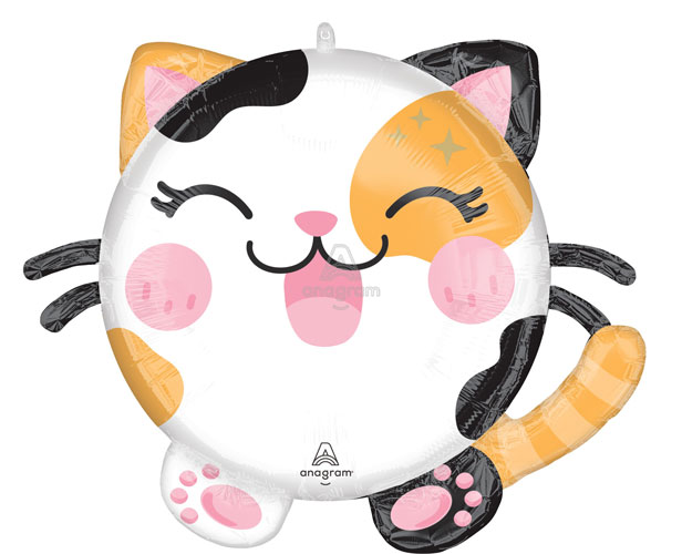 Kawaii Kitty Roly Polie Shape