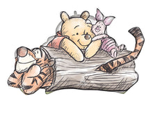 Winnie The Pooh with Piglet and Tigger Shape