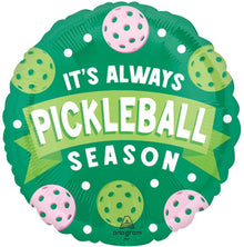Pickleball Season Foil Balloons