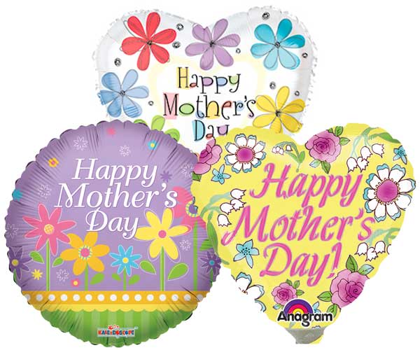 Mother's Day Preinflated Balloon Assortement