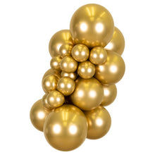 12” Mirror Gold Kalisan Balloons Jumbo Bags