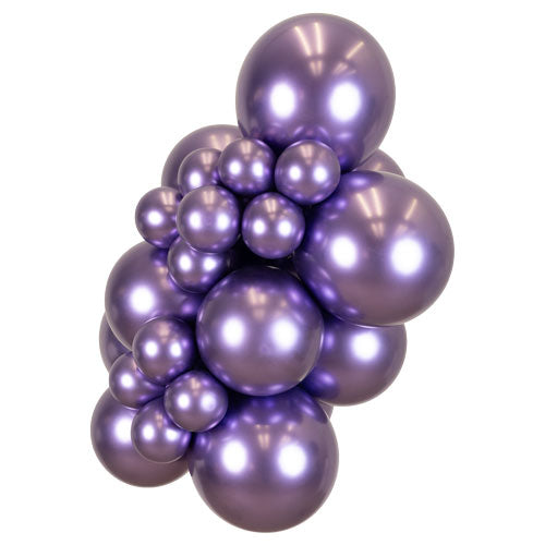 5” Mirror Violet Kalisan Balloons