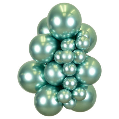 5” Mirror Green Kalisan Balloons