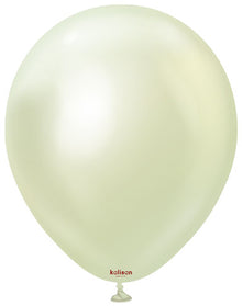 5” Mirror Green Gold Kalisan Balloons
