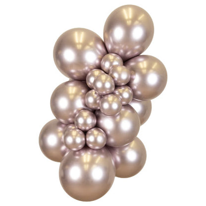12” Mirror Pink Gold Kalisan Balloons