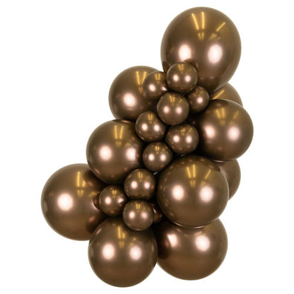 18” Mirror Chocolate Balloons