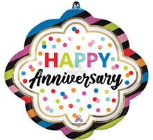 Happy Anniversary Junior Shape Foil Balloons