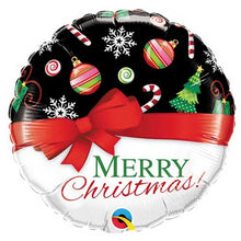 Christmas Red Bow Foil Balloons