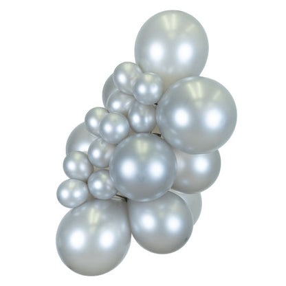 5” Metallic Silver Kalisan Balloons
