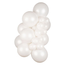 5” Opaque Satin Snow Kalisan Balloons