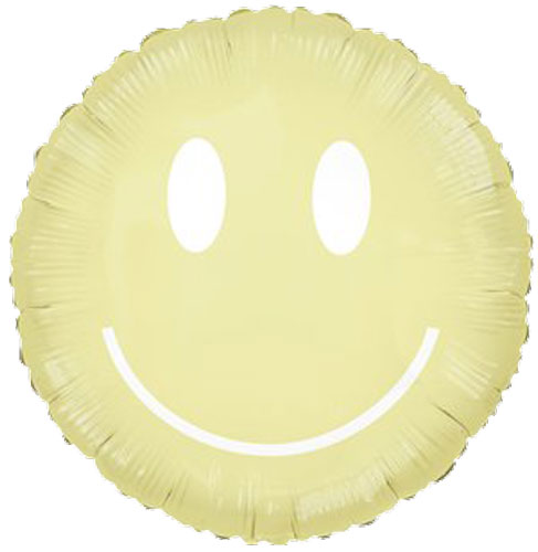 Sunny Smile Yellow Jumbo Foil Balloon