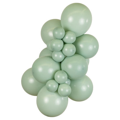 12” Retro Winter Green Kalisan Balloons