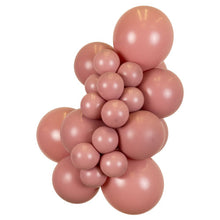 5” Retro Rosewood Kalisan Balloons