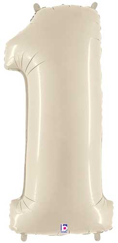 White Sand Number 1 Megaloon Balloon