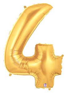 Megaloon Number 4 Balloons