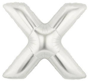 Megaloon Letter X Balloons